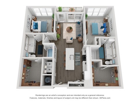 800 Galleria Parkway Studio-3 Beds Apartment for Rent - Photo Gallery 54